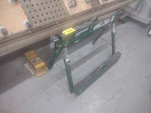 lot 282 image: (2) Masterforce Saw Horses...