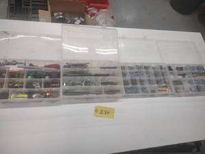 lot 284 image: (4) Parts Cabinets with Hardware...