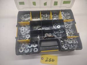 lot 286 image: Parts Cabinet with Washers...