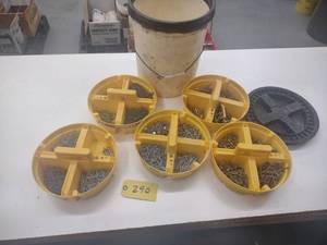 lot 290 image: Bucket Stacker Trays with Hardware...