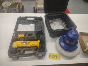 lot 293 image: Dewalt 12 Volt Drill & Polisher...