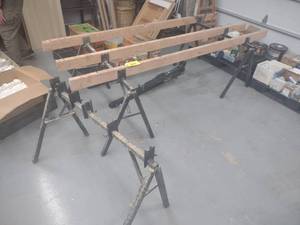 lot 300 image: Saw Horses...