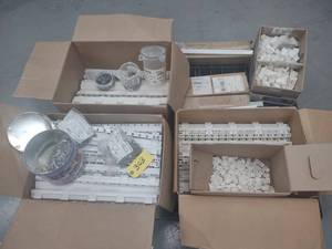 lot 303 image: Pilasters for Adjustable Rollouts o...