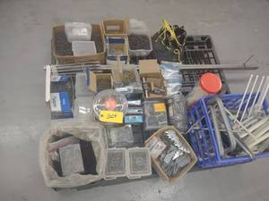 lot 304 image: Assorted Hardware on Pallet...