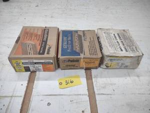 lot 316 image: (3) Boxes Various 2 38 Strip Nail...