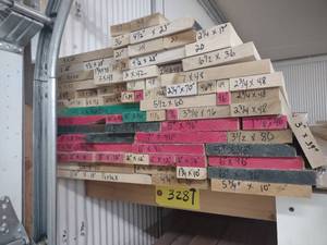 lot 328 image: Approx. 156 BF 1316 Select Poplar...