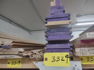 lot 332 image: Approx. (11) Pieces 34x5x10 Prest...