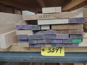 lot 339 image: Approx. 44 BF 1316 Select Cherry...