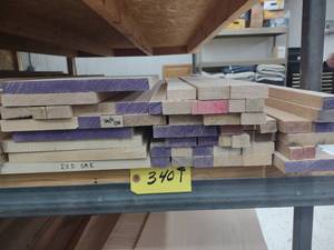 lot 340 image: Approx. 75 BF 1316 Select Red Oak...