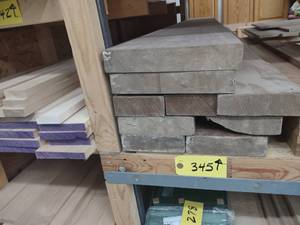 lot 345 image: Approx. 80 BF 84 Select Black Waln...