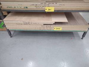 lot 362 image: Assorted Sheet Stock...