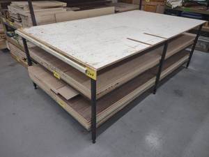 lot 363 image: Stock Rack  Workbench, 95x56x31...