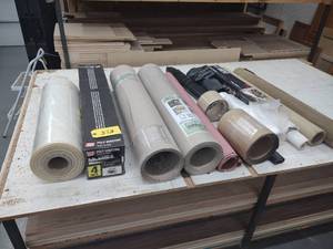 lot 373 image: Assorted Rolled Goods...