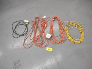 lot 385 image: Assorted Extension Cords...