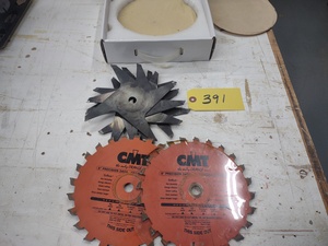 lot 391 image: 8 Dado Blade Set...