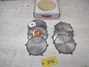 lot 392 image: 8 Dado Blade Set...