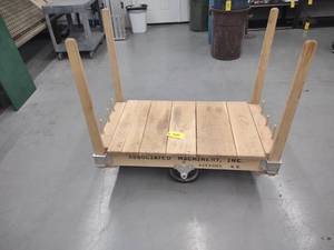 lot 408 image: Platform Cart, Heavy Duty, 48x27...