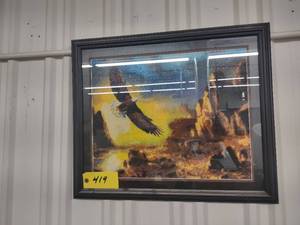 lot 419 image: Eagle Print...