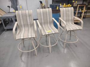 lot 421 image: (3) Stools...