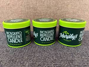 lot 5 image: 3 Mosquito Repellent Candles