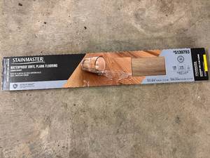 10 Packs Of Stainmaster Waterproof Vinyl Flooring
