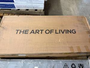 lot 24 image: Art Of Living Full Sized Platform Bed Frame