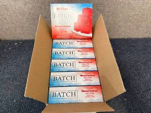 lot 159 image: 12 Packs Of Batch Watermelon Gelatin Mix