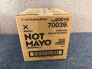 lot 162 image: 8 Bottles Of Not Mayo Original