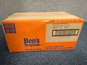 lot 103 image: 6 Packs Of Bens Bean & Rice Burrito Bowls