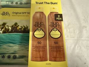 lot 87 image: 2 X 2 Pack Of Sum Bum Spf Sunscreen