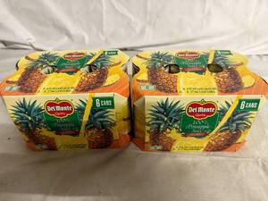 lot 153 image: 2 x 6ct Packs of Del Monte Pineapple Juice