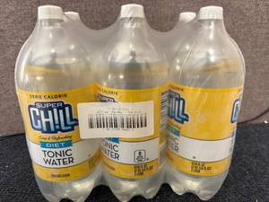 lot 119 image: 12 Pack Of Super Chill Diet Tonic Water