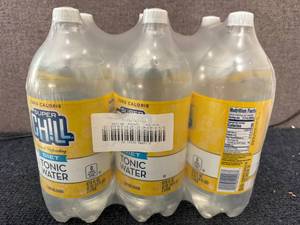 lot 120 image: 12 Pack Of Super Chill Diet Tonic Water