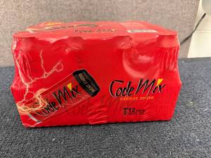 lot 113 image: 12 Cans Of Code Mix Energy Drink