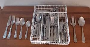 lot 48R image: LR - International Silver Plated Flatware - 58 Pieces