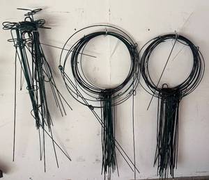 lot 137R image: G - Collection of Metal Gardening Plant Stands and Supports