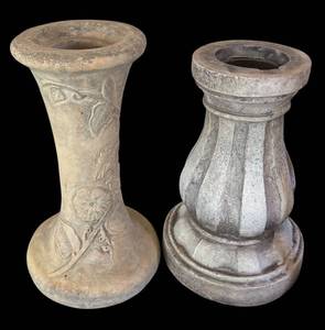 lot 142R image: G - Pair of Birdbath Bases