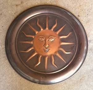 lot 149R image: G - Metal Sunshine Wall Decor by Garden Art