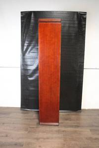 lot 85 image: Tall Wooden Storage Cabinet with Door and Shelf