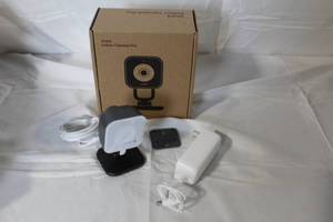 lot 100 image: Vivint Indoor Camera Pro with Wall Mount and Power Adapter