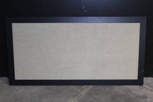lot 144 image: Corkboard.com Framed Bulletin Board 71x36 Inches