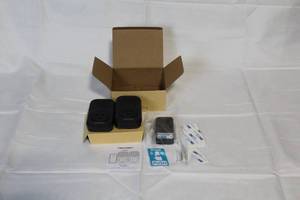 lot 188 image: TeckNet Wireless Doorbell Kit with 2 Plug-In Receivers