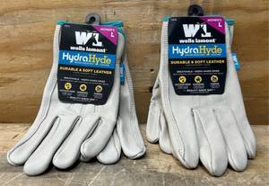 lot 50 image: Wells Lamont Hydra Hyde Durable & Soft Leather L Gloves