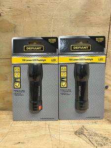 lot 53 image: 150 Lumens LED Flashlight (lot of 2)