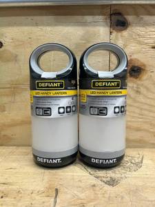 lot 55 image: 300 Lumens Handy Lantern in Grey (lot of 2)