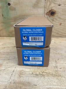 lot 59 image: Commercial ADA Grade 1 Door Closer in Duronodic With Adjustable Sizes 1-4 (lot of 2)