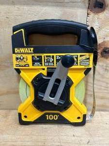 lot 112 image: 100 ft. Fiberglass Long Tape Measure