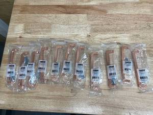 lot 143 image: Liberty Hardware - Lot of 11 - P39072C-BCP-CP Liberty Hardware P39072C-CP Notched 6-516 Inch Center to Center Handle Cabinet Pull