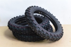 lot 146 image: Lot of 3 2.50-10 Knobby Tires
