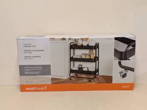 lot 36 image: NEATFREAK EXTRA-WIDE ROLLING CART